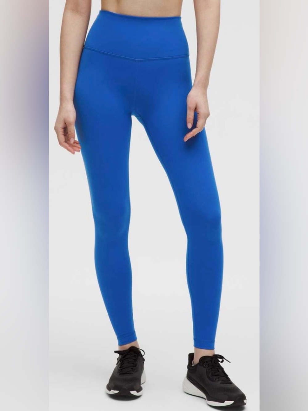 Lululemon Wunder Train High-Rise Tight 28" in Galactic Blue | Size 8 Like New